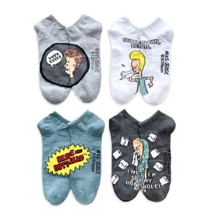 Beavis and Butt-Head, Men's Low Cut Socks Mystery Gift Box